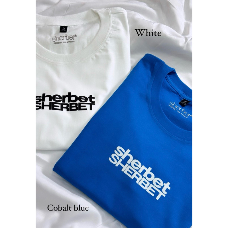 sherbetteeshop|เสื้อยืดลาย sherbetsherbet🛼