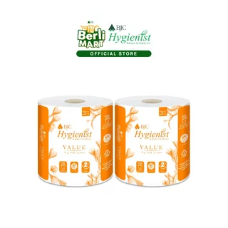 [2 แพ็ก]ชำระม้วนใหญ่ บีเจซีฯ แวลู 2 ชั้น 300ม.แพ็ก 3 [Bundle 2]Bjc Value Brt 2 Ply 300M P.3