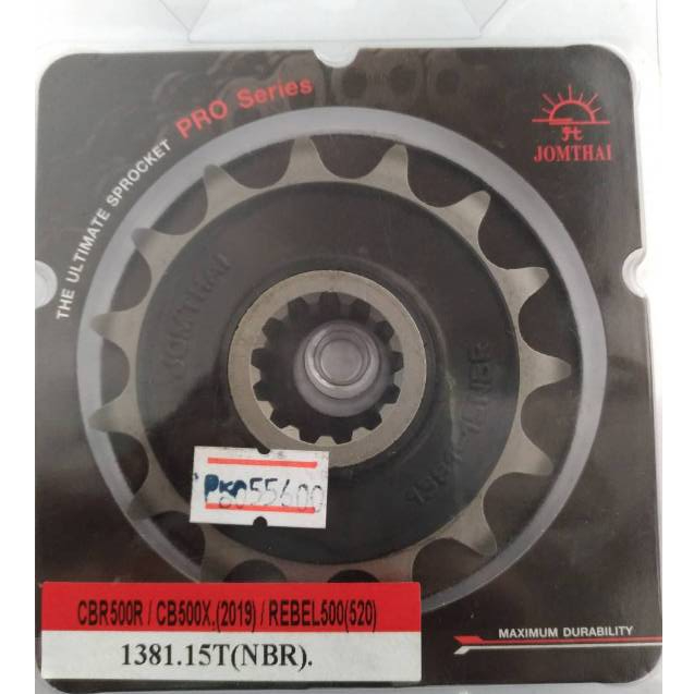 สเตอร์หน้า JOMTHAI  CB500F / CB500X / CBR500R  / CMX500 REBEL (520) 15T