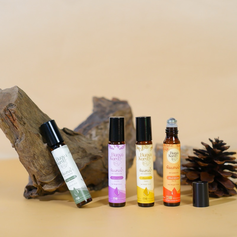 พิมเสนน้ำ มี 4 กลิ่น ยูคาลิปตัส เลม่อน ลาเวอเดอร์ น้ำมันไพล / ของชำร่วยมินิมอล ของชำร่วย - รูปที่ 5