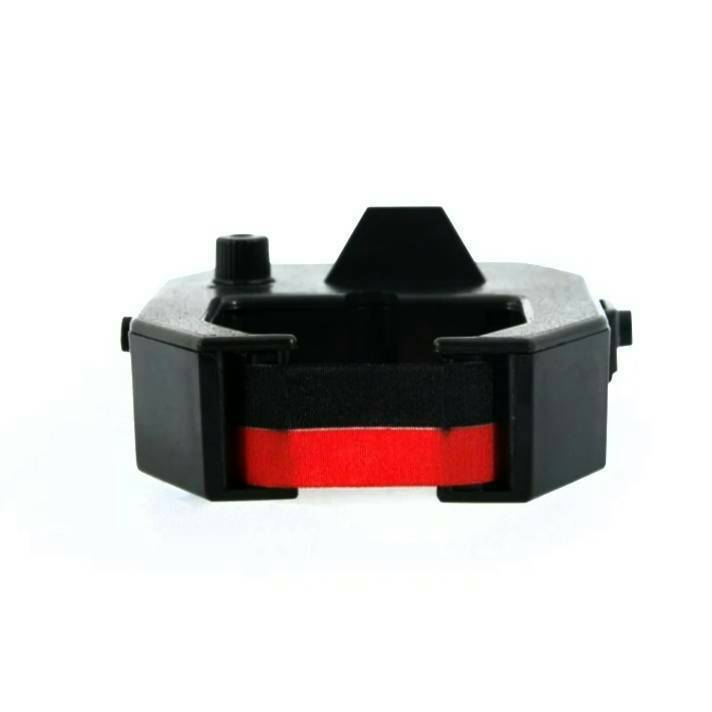 ผ้าหมึกเครื่องตอกบัตร ALPHA TIME รุ่น ALP-210AB , ALP-210DB สีดำแดง