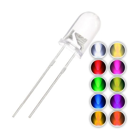 LED ขนาด 5MM / 3 MM  Superbright / ธรรมดา