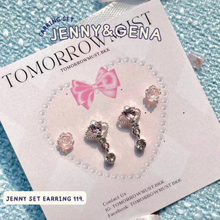 🫧🌸✨Jenny&Gena earring set🌸✨🫧