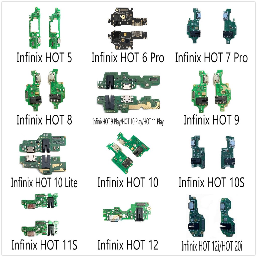 แพรตูดชาร์จ infinix HOT 5/HOT 8/HOT 9/HOT 10/HOT 12/HOT 30/HOT 30i/HOT 10S/HOT 11S/HOT 6 Pro/HOT 7 Pro..(1ชิ้น)