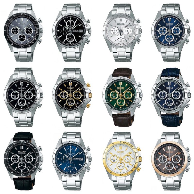 นาฬิกา ไซโก้ SBTR026 Chronograph ดีไซน์หรู กันน้ำ 100 เมตร