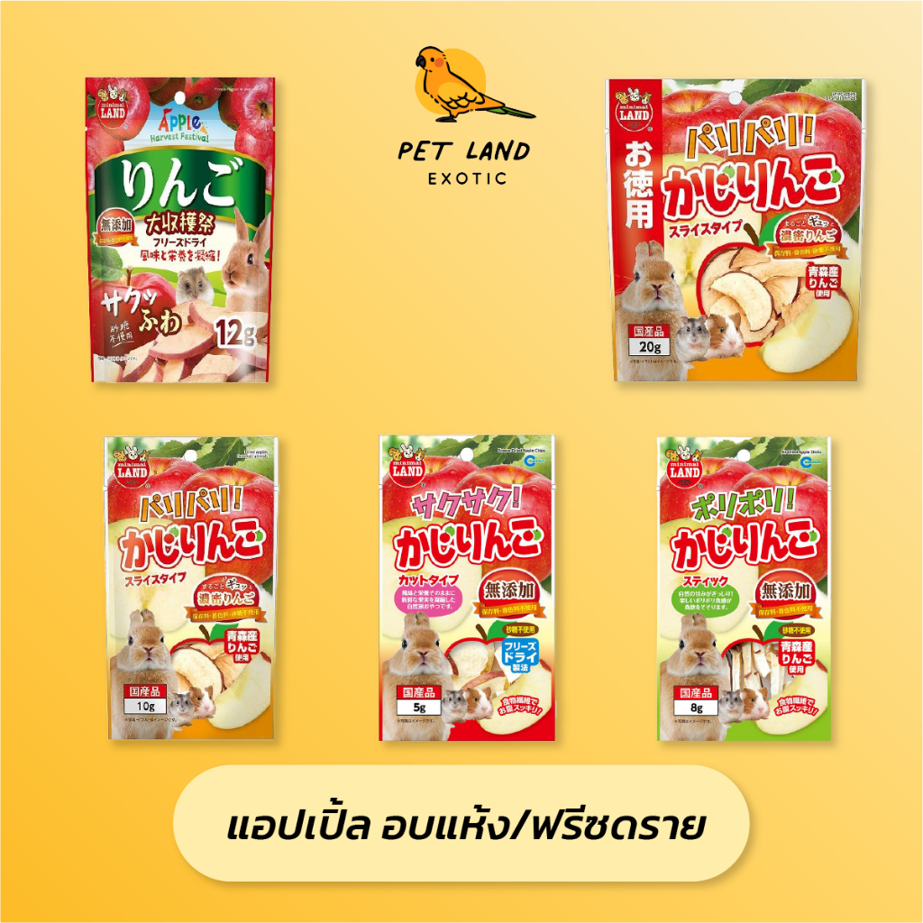 ใหม่ ❗️Marukan  Apple freeze dry แอปเปิ้ลฟรีซดราย  Dried Apple แอปเปิ้ลอบแห้ง ยกถุง