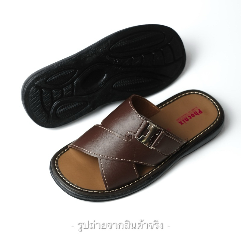 [กรอกโค้ด INC525BR ลดเพิ่ม 30%]🔥รองเท้าแตะผู้ชาย แบบสวม❤️ ขนาด 40-45
