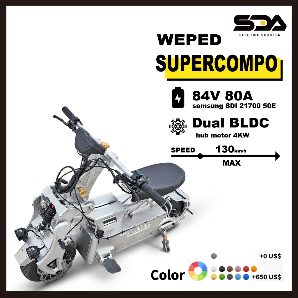 WEPED SUPERCOMPO E-Scooter