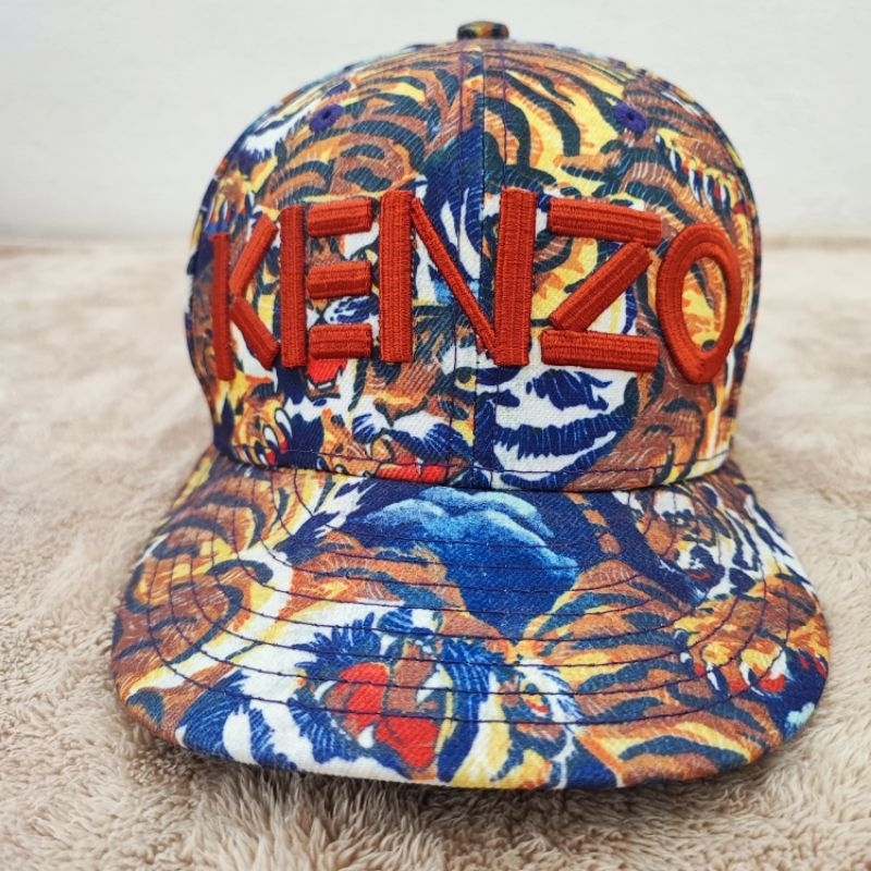 หมวก AUTHENTIC100% ลายเสือKENZO x New Era Paris size7มีถุงผ้าแท้ให้ด้วย