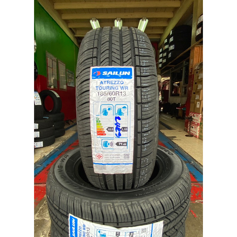 ยางขอบขาว 185/60R13 Sailun Touring WR(2เส้น)