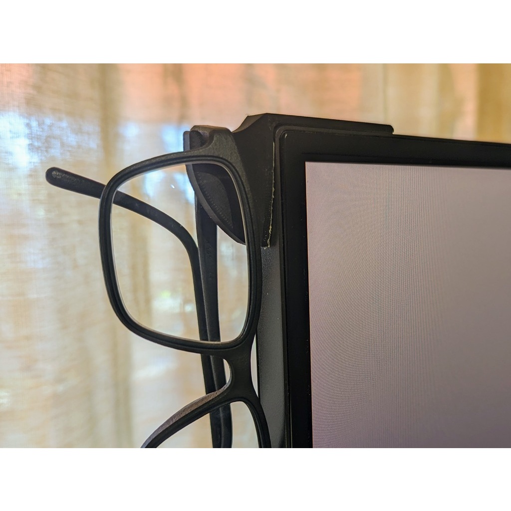 ที่แขวนแว่น บนหน้าจอคอม Hook for glasses on monitor