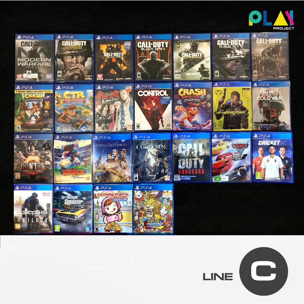 เกม PS4 มือสอง กว่า 100 เกม (รายชื่อตัวอักษร C ) [มือสอง] [มือ2] [เกม Playstation]
