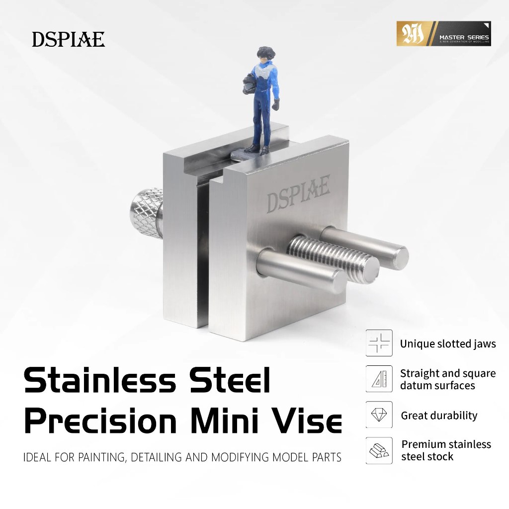 DSPIAE AT-MV Mini Clamp ปากกาจับชิ้นงานขนาดเล็ก แคลมป์ แท่นจับชิ้นงาน คีมหนีบ คีมจับ กันดั้ม กันพลา