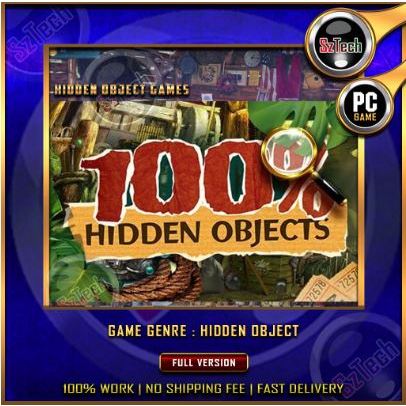 100 Percent Hidden Object 1 &amp; 2 [PC GAME] 🔥 [ DIGITAL DOWNLOAD] 🔥Classic Games🔥Hidden Object🔥Cari Barang Tersembunyi🔥