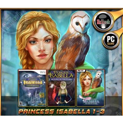 Princess Isabella Collection 1-3 [PC GAME] 🔥 [ DIGITAL DOWNLOAD] 🔥Classic Games🔥Hidden Object🔥Nostal