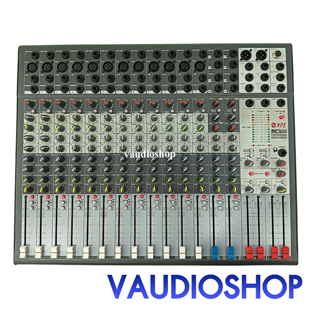 **ลดล้างสต๊อก** NPE MC-1204 II MIXER 12 channel มิกเซอร์ 12 แชนแนล เอ็นพีอี MC1204 II