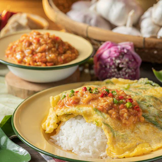 น้ำพริกไข่ปู ต้นตำรับเมืองตราด เผ็ดกำลังดี เปรี้ยวนำ เผ็ดหวานเค็มตาม แซ่บกลมกล่อม