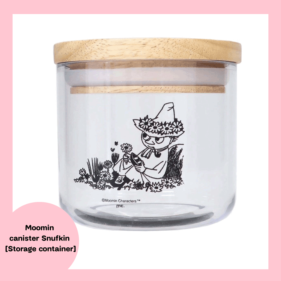 Moomin canister Snufkin [Storage container]