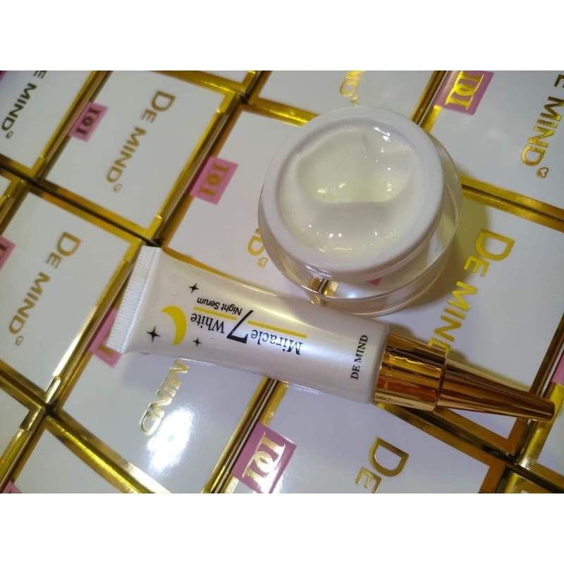 ครีมde mind เชตลดฝ้า หน้าขาว