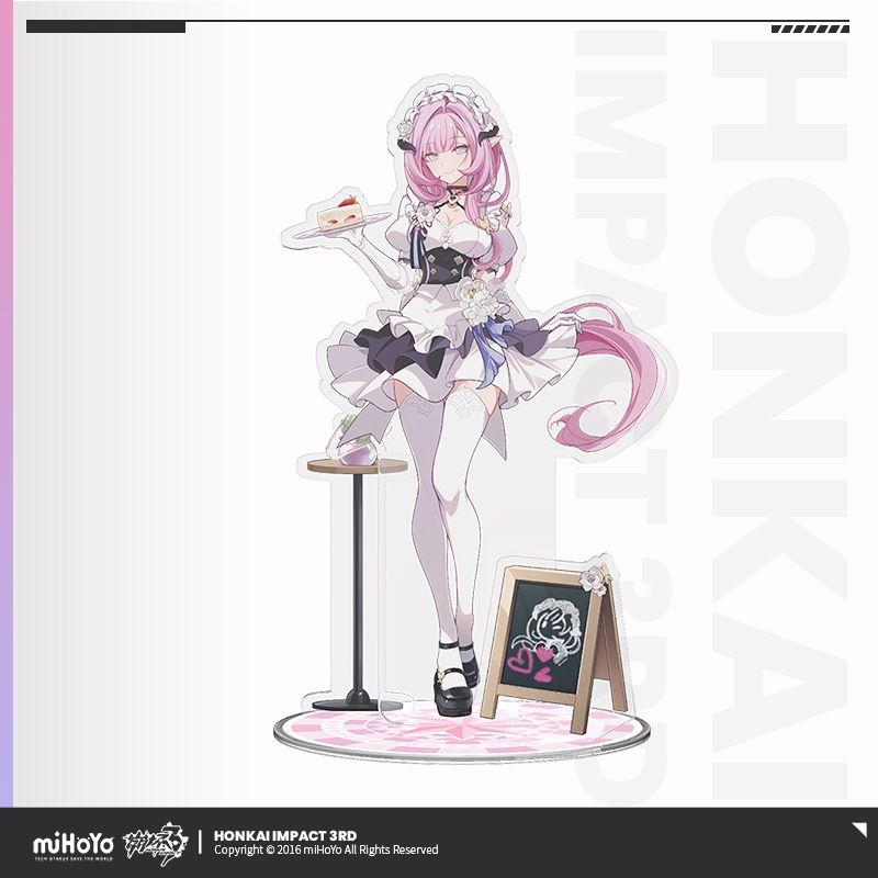 [ พร้อมส่ง / Official ] Honkai Impact 3rd Elysia Maid Standee ฮงไค อิมแพค HI3 สแตนดี้ Elysia ชุด เมด