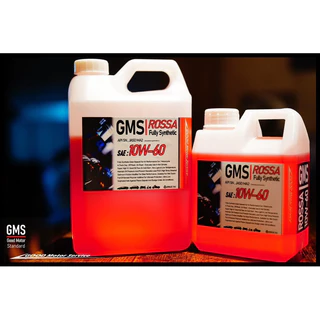 GMS Rossa Fully Synthetic SAE 10W-60 API SN , JASO MA2