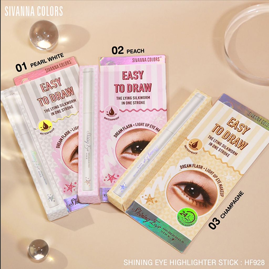 (HF928) ไฮไลท์ใต้ตา ซีเวนน่า Sivanna Colors Easy To Draw
