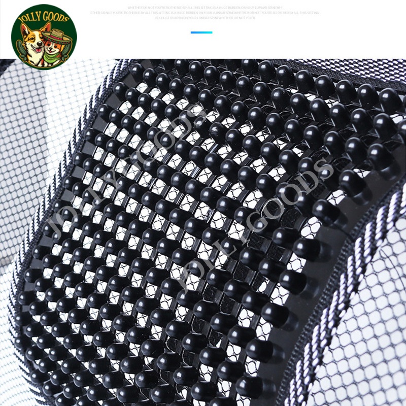 พนักพิง ที่พิงหลังในรถ เบาะรองหลังเพื่อสุขภาพ นวดเม็ด ตาข่ายระบายอากาศ เพื่อสุขภาพ ช่วยให้ผ่อนคลาย ช่วยลดอาการปวดหลัง - รูปที่ 2