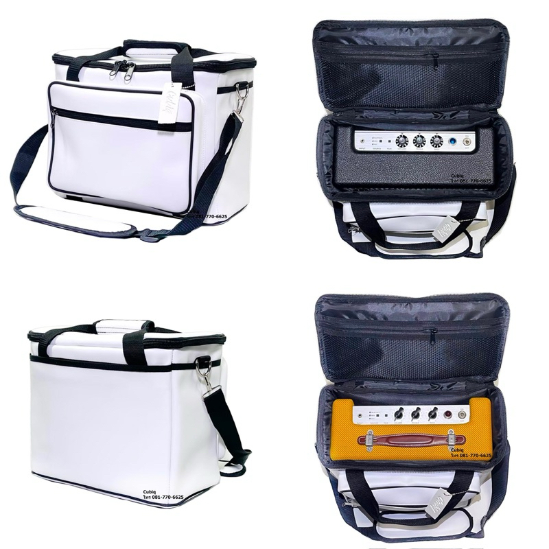 กระเป๋าลำโพง Fender Monterey และ Monterey Tweed [แบบหนังPU] สีขาว (cubiq)