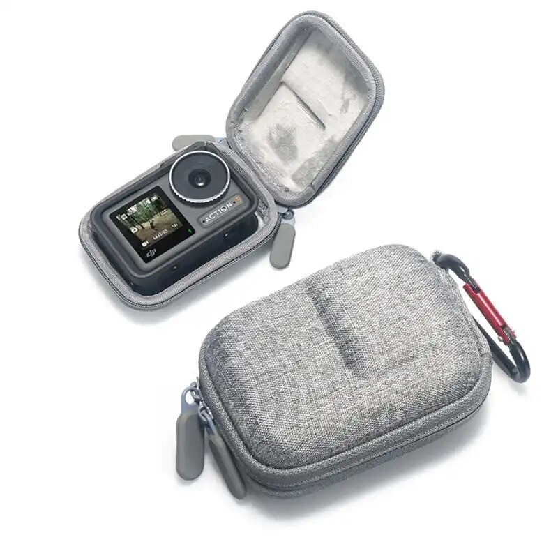 DJI OMSO Action 6/5/4/3 Sports Mini Protective Storage Bag GoPro 13/12/11/10/9 Storage Bag Camera - รูปที่ 2