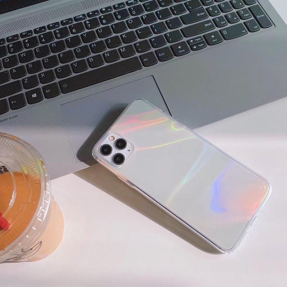 เคส สำหรับ ไอโฟน เคสซิลิโคน สินค้าพร้อมส่งจากไทย สำหรับ Iphone 15 14 13 12 11 Pro max S2โฮโลแกรม TPU-S1052