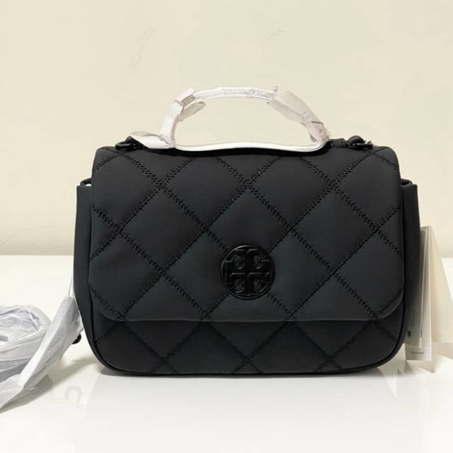 ^-^ส่วนลดXtra แฟชั่น 30%+ส่วนลดร้านค้า 5%: พร้อมส่งที่ไทย Tory Burch Willa Mini Top Handle Bag