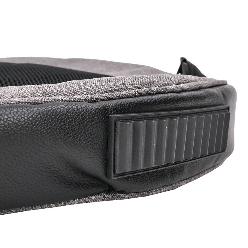 [ส่งด่วน!] กระเป๋าแฉกลม D&J AX-60 สียีนส์เทา บุโฟม EPE หนา 12 มม. กันกระแทกดี กระเป๋าฉาบ กระเป๋าใส่แฉ มีสายสะพาย/หูหิ้ว