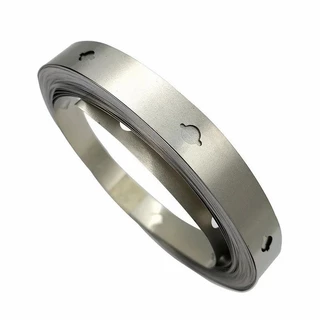 Nickel Strip 32650 33140 แผ่นนิกเกิ้ลแบตเตอรี่ แบบเรียบ แสำหรับ Spot บัดกรี เชื่อมต่อขั่วแบตเตอรี่ ยาว 1 เมตร