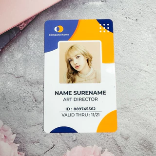 👉🏻1-2วันจัดส่ง รับพิมพ์การ์ด PVC บัตรพนักงาน การ์ดแข็ง บัตรพลาสติก รับพิมพ์ตามแบบลูกค้า รับออกแบบการ์ดPVC