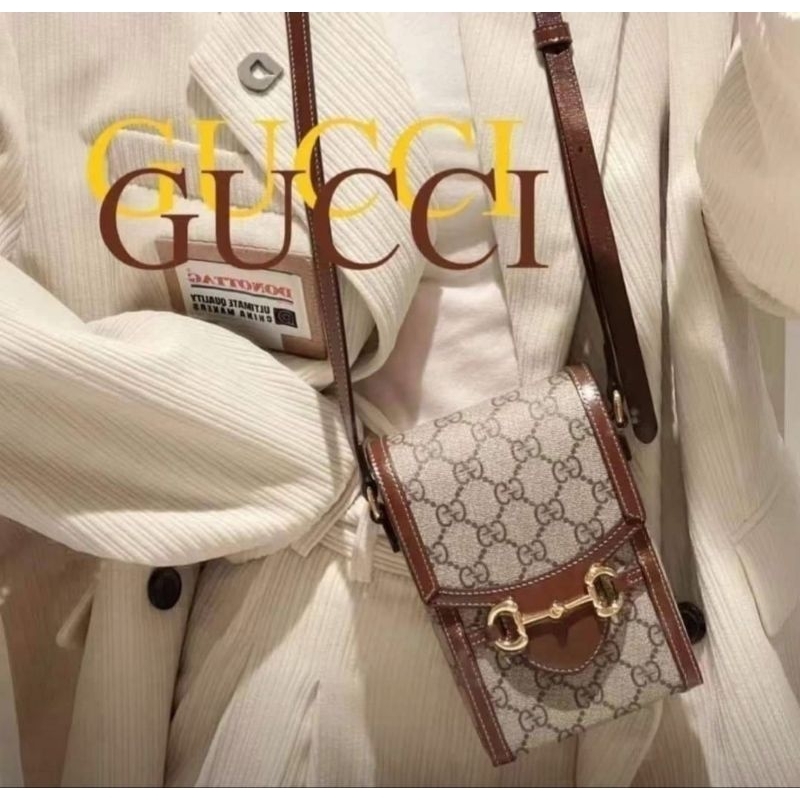 🔥งานฮิต🔥 กระเป๋า Gucci  ทรงตั้ง   รุ่นยอดฮิต               มาพร้อมกล่องหรู✨️อุปกรณ์ครบ