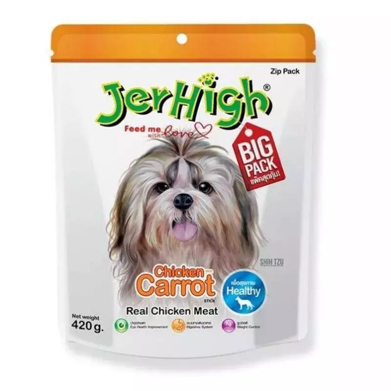JerHigh Stick 400g 1ซอง ขนมสุนัขเจอร์ไฮ thumbnail 6