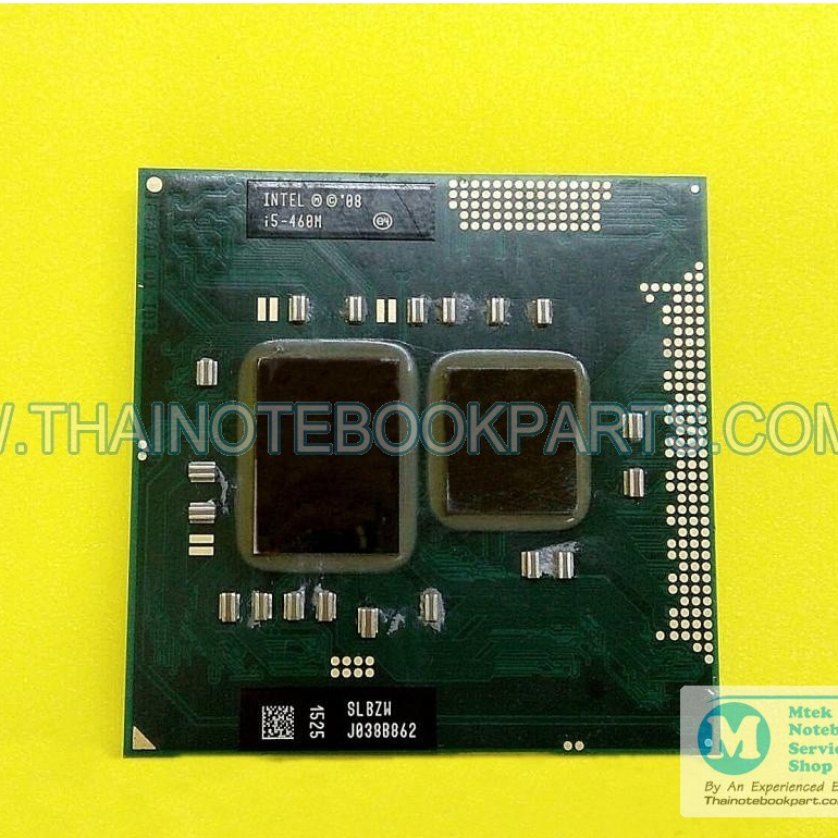 ซีพียูโน๊ตบุ๊ค Intel Core i5-460M SLBZW 2.53GHz Laptop CPU Processor (สินค้ามือสอง)