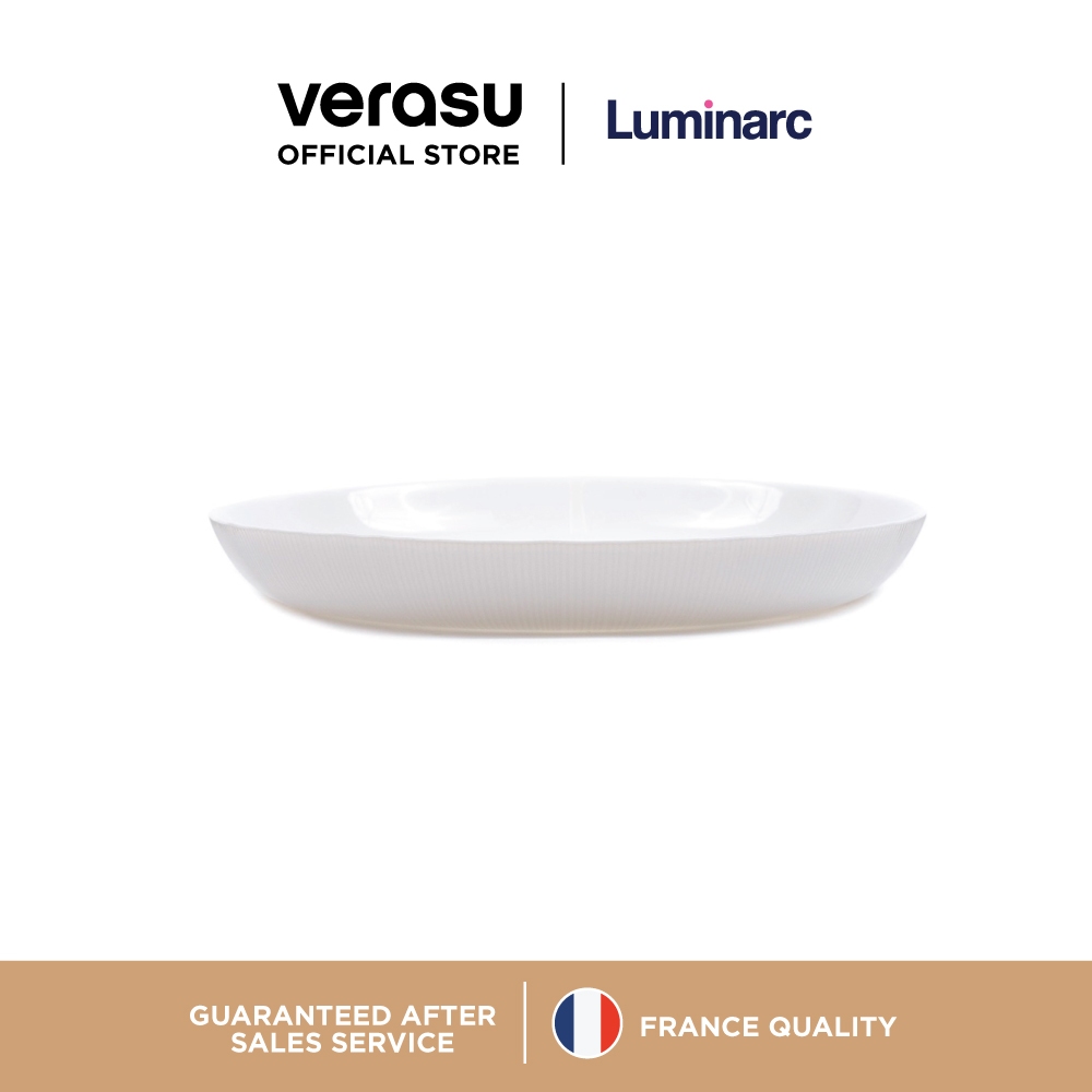 LUMINARC จานของหวาน Diwali Structure Lines 19 ซม รุ่น ARC-Q1669