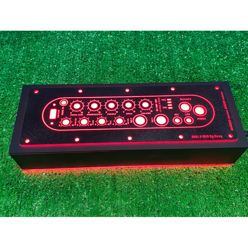 แผ่นเพลท AS21p + ปรีไมค์ ZK-AMP