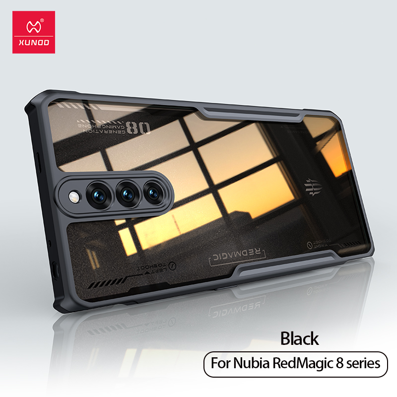 XUNDD เคส Nubia RedMagic 8 Pro/RedMagic 9 Pro เคส ต่อต้านการดรอป ป้องกันรอยขีดข่วน Nubia RedMagic 8 