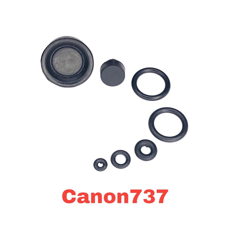 ชุดซ่อมสูบลม Cannon737 ครบชุด ยางเกรดคุณภาพสูง Nitrile Butadiene Rubber Sheet (NBR Rubber Sheet)