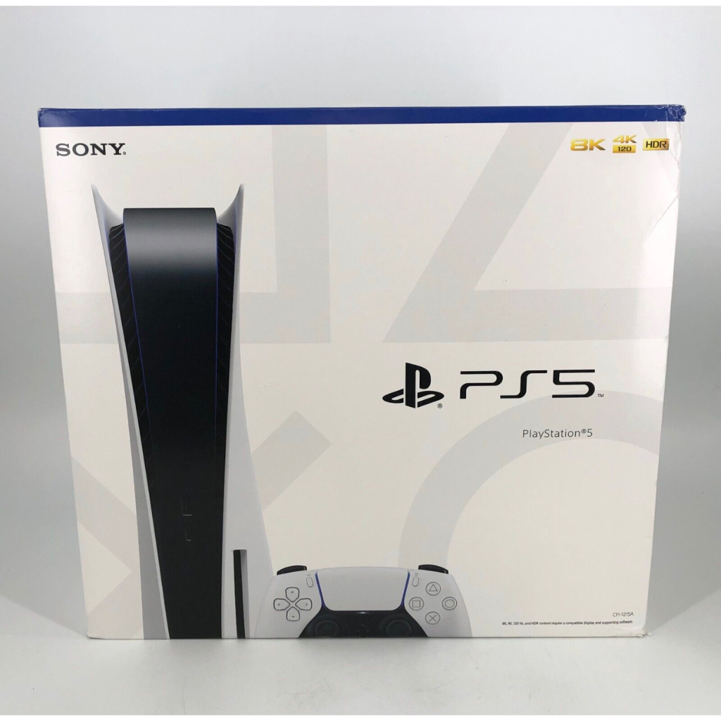Sony Playstation 5 Disc Edition White 825GB - NEW &amp; SEALED!