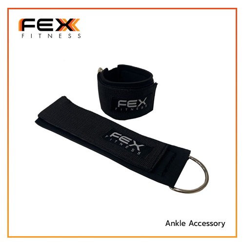 FEX fitness - Ankle  สายรัดข้อเท้าออกกำลังกายขนแกะ นุ่ม ใส่สบาย ลดอาการบาดเจ็บ *จำหน่ายเป็นชิ้น
