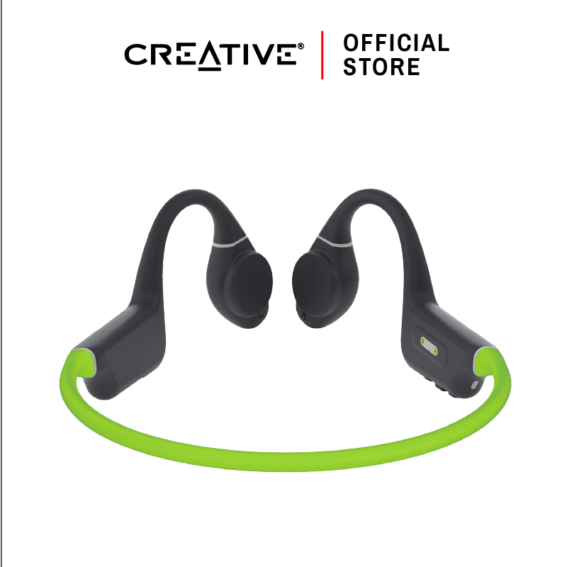 CREATIVE หูฟัง Outlier Free+ (GREEN) หูฟัง Bone Conduction หูฟังบลูทูธไร้สาย กันน้ำ IPX5