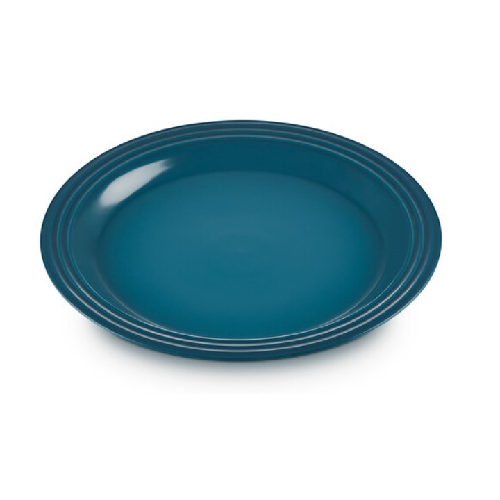 จานเซรามิค เกรด B ขนาด27cm สีน้ำเงิน VANCOUVER 27CM DINNER PLATE (B)DEEP TEAL