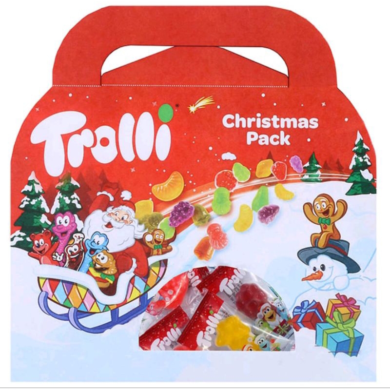 Trolli Christmas Pack กัมมี่รวมรส ขนาด 75 กรัม