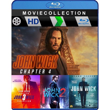 John Wick จอห์น วิค หนัง Full HD To Bluray Collection