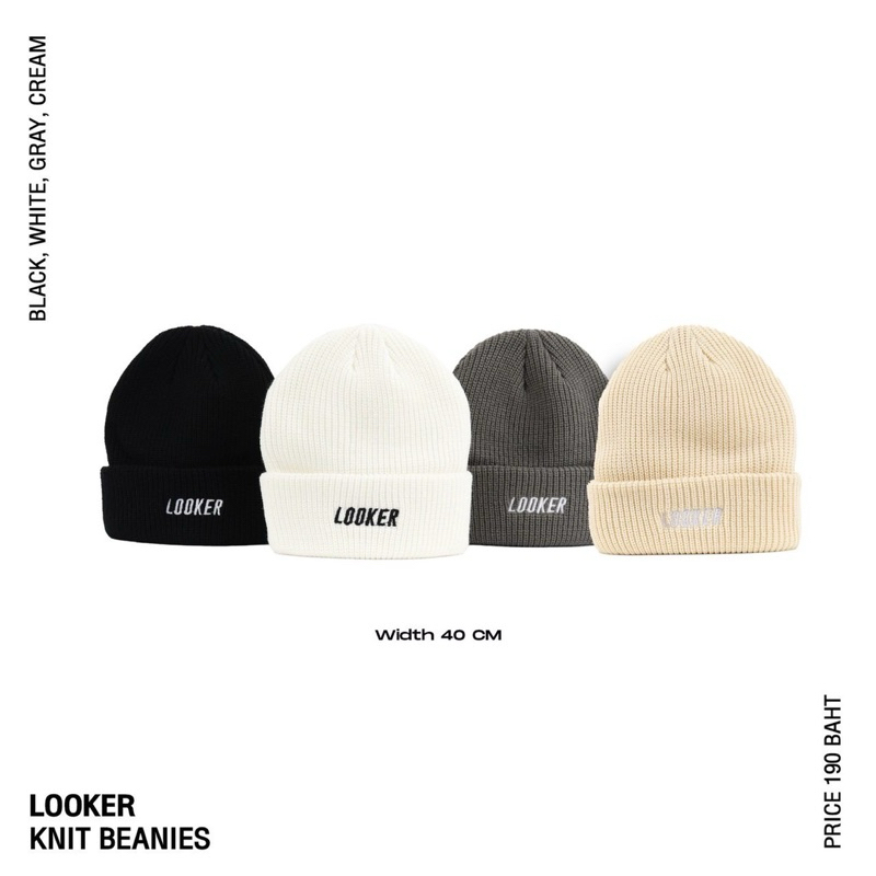 LOOKER - Knit Beanies หมวกไหมพรม