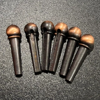 หมุดกีต้าร์ เหล็ก หมุดกีต้าร์โปร่ง guitar pin 6 ชิ้น