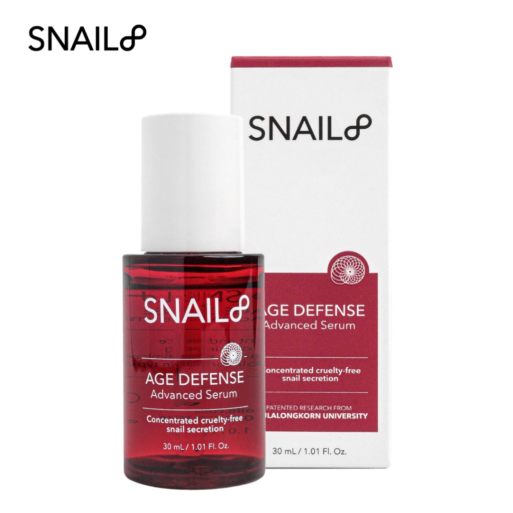 SNAIL8 Age Defense Advanced Serum 30ml. – สเนลเอท เอจ ดีเฟนส์ แอดวานซ์ ซีรั่ม 30มล.